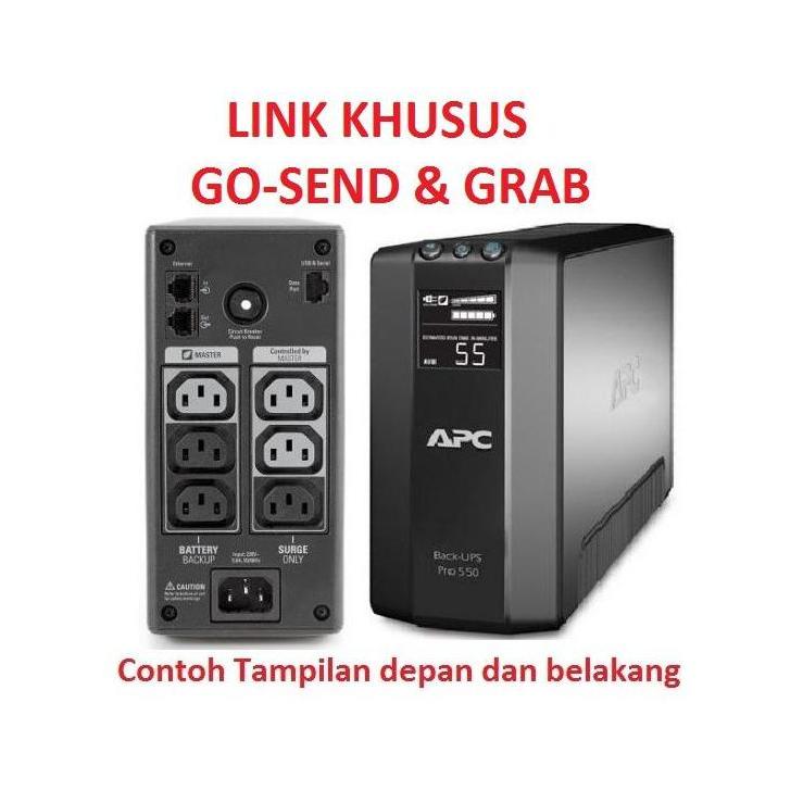 UPS APC BR550GI Back Ups Apc Pro550 Link Khusus Kurir Go send dan Grab