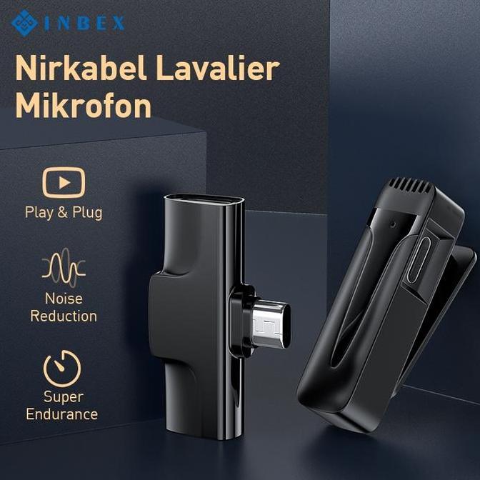 NEWINBEX microphone mic clip on wireless /Clip Wireless Mikrofon