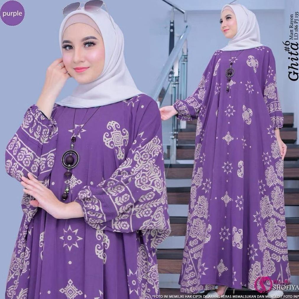 NEW DEALS Kaftan ClaudyaI Super Jumbo Busui Friendly || Kaftan ClaudyaI Rayon Katun 140cm Termurah