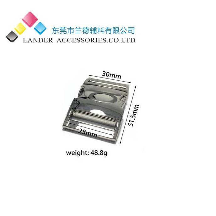 DF104 - Buckle Strap - kunci Sodok - Zinc Alloy - Aksesories Tas - 25mm