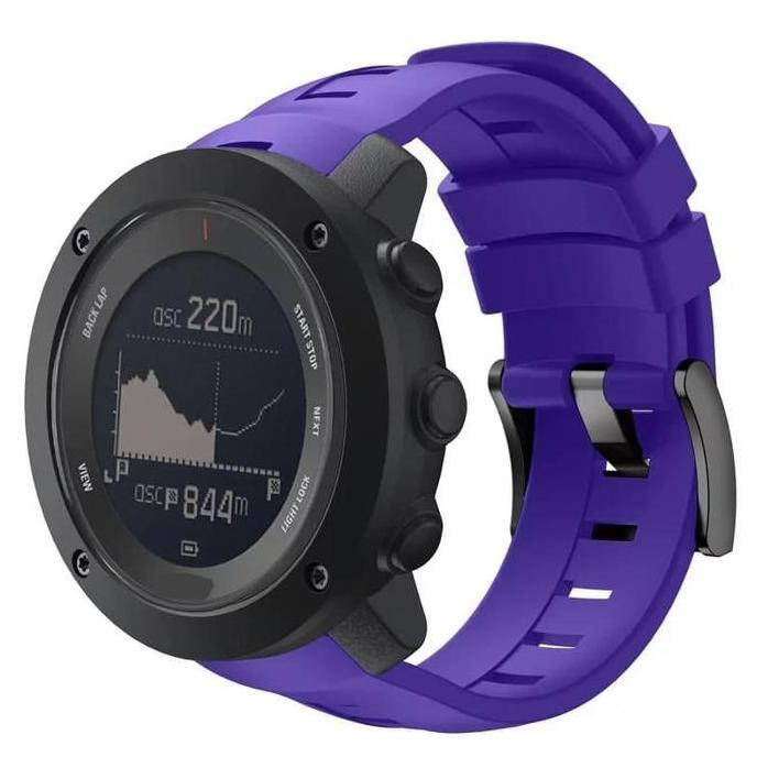 TERLARIS - STRAP BAND TALI JAM SUUNTO AMBIT3 VERTICAL Traverse Alpha baro PURPLE
