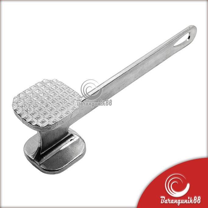 Alat Pemukul Daging Palu Gepuk Pelunak Daging Aluminium