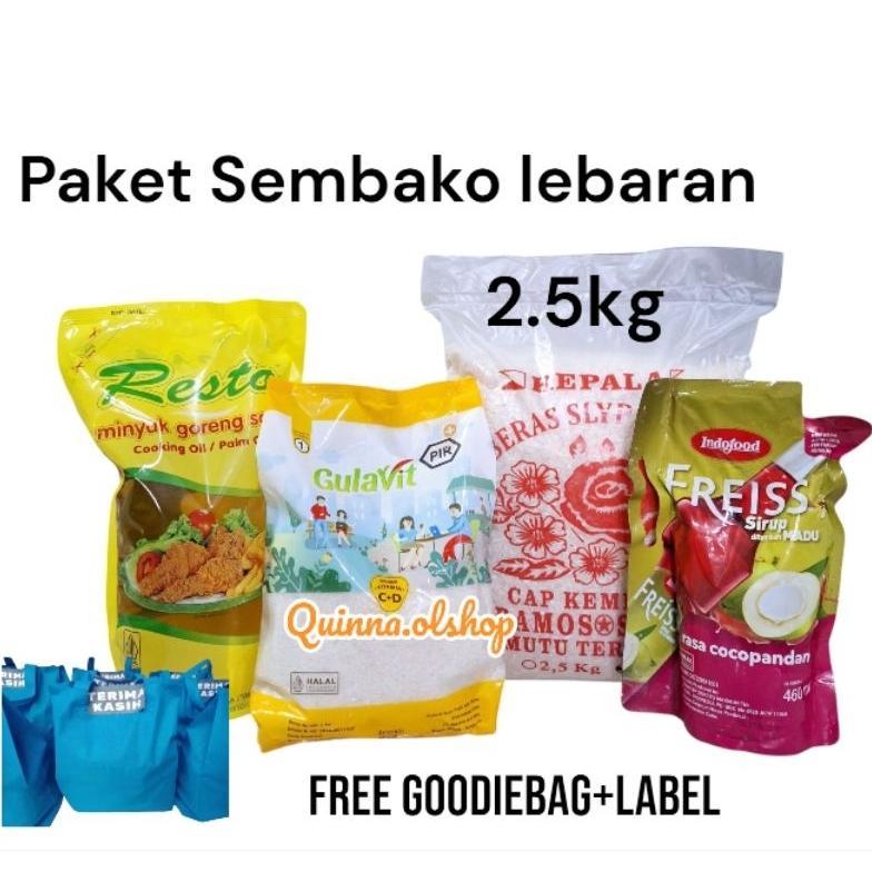 Paket Sembako Lebaran/hampers/bingkisan...