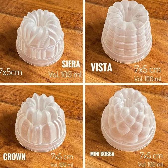 Cetakan Puding Mini Vol.5 / Cetakan Puding Mini Plastik / Cetakan Pudding Agar