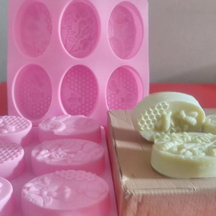 Cetakan Sabun Homemade Silikon