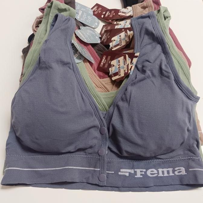 Bra Menyusui Rajut Bra Hamil Menyusui Nursing Bra Super Elastis Jumbo