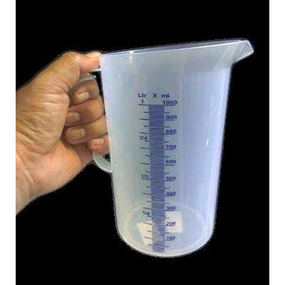 Gelas Takar Ukur Takaran Plastik 1 Liter (1000Ml)