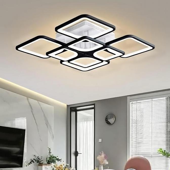 Lampu LED Plafon Rumah Dimmable Minimalis Lampu Plapon 3 Warna original