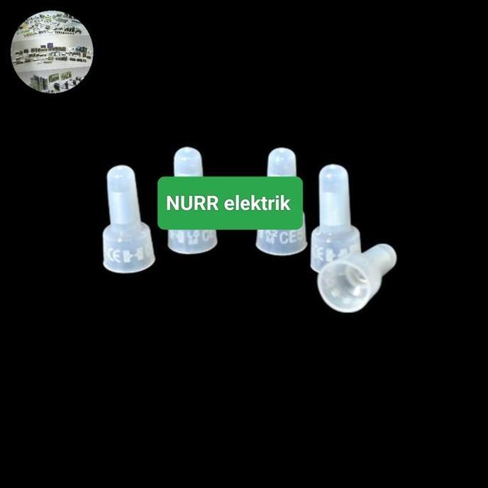 Lasdop Press Tutup Kabel 4 - 6 mm Transparant CE-5 TSS ( 100 pcs ) Lasdop 6 mm