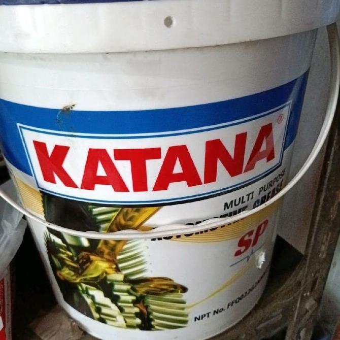Katana grease stempet pail kuning .hitam untuk chasis