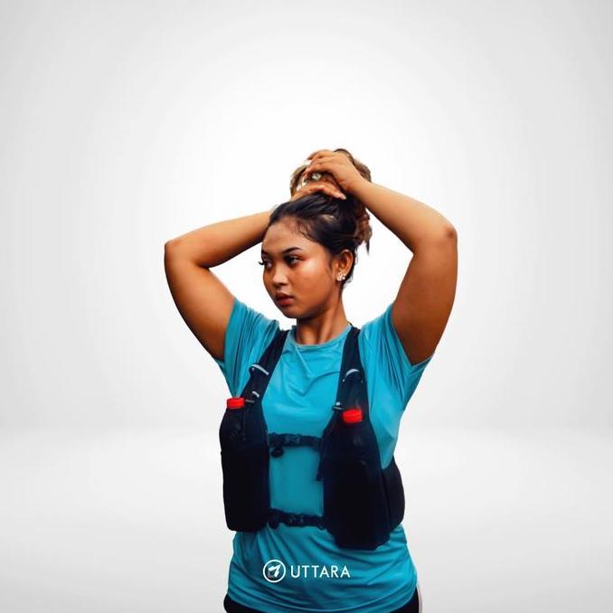 Uttara Reflective Running Vest 3 lt - rompi/ tas lari  Outdoor  Sport vest lari vest muncak tektokan
