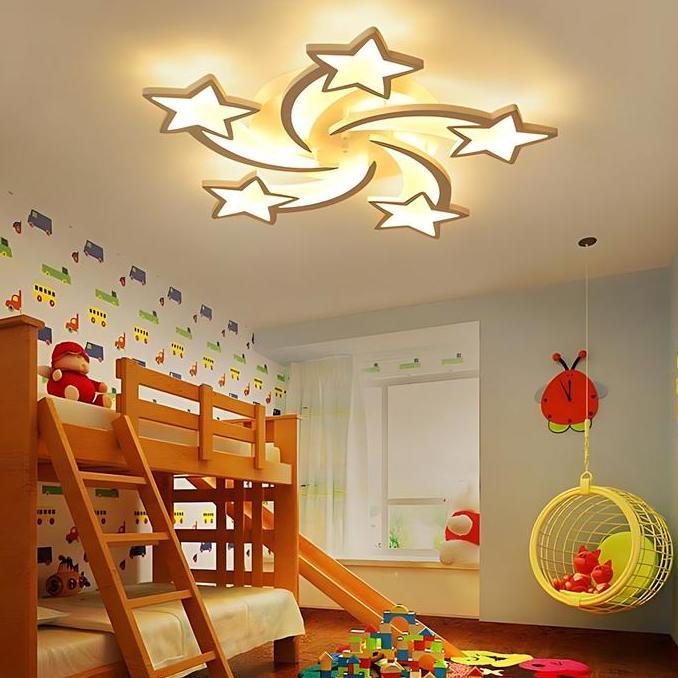 Lampu Hias Plafon LED Atap Rumah Minimalis Modern Remote Control original