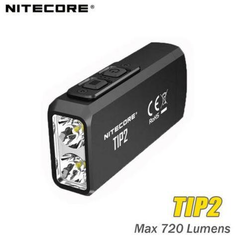 NITECORE Senter LED Tactical Mini Flashlight Camping Super Terang original