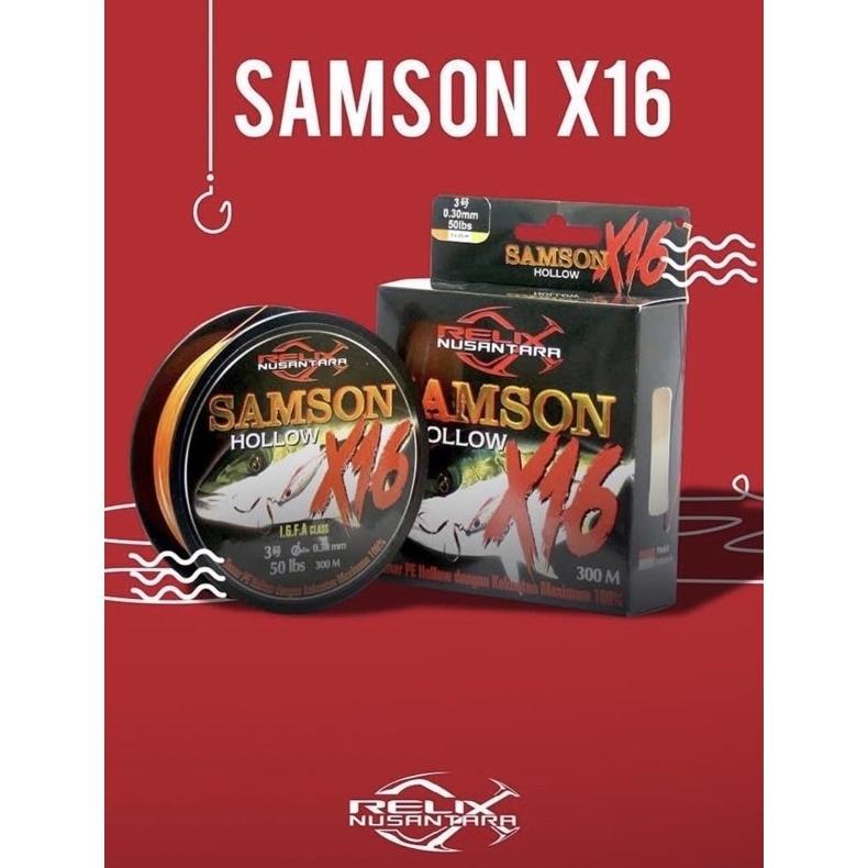 Stars Fishing Senar Tali Benang PE SAMSON X16 300m Multicolor Relix Nusantara PE 1 sd PE 10 Kuat