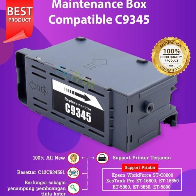 Resetter Maintenance Box C9345 Chip Reset Printer L15150 L15160