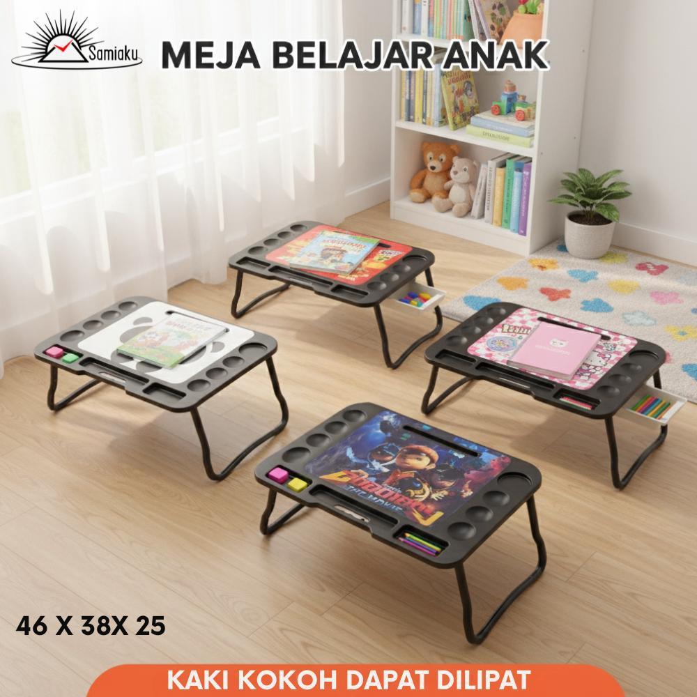 Meja Belajar Anak / Meja Belajar Lipat / Meja Lipat Karakter /Meja Belajar Anak Tk -Sd