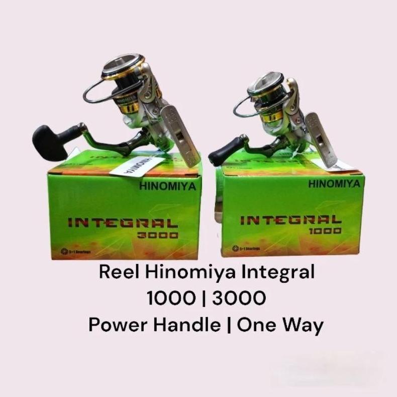 Reel Pancing HINOMIYA INTEGRAL Power Handle 1000 , 3000 , 5000