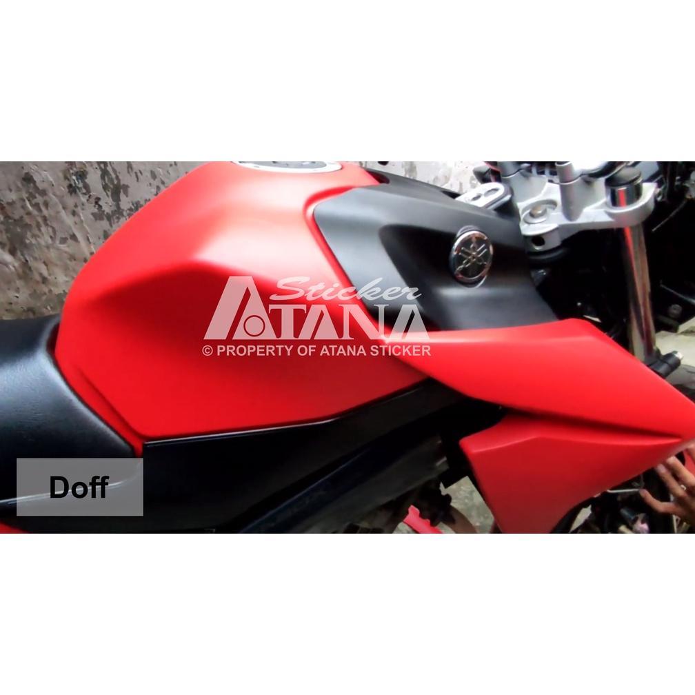 Value Pack Skotlet Merah Glossy Doff Transparan Stiker Red Decal Anti Gores Gilap Metalik Dop Tembus