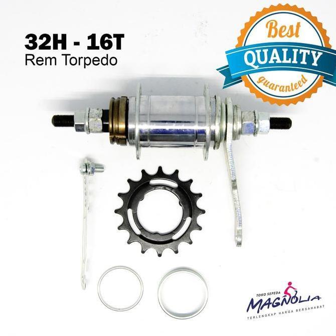 Promo Rem Torpedo Sepeda Fixie / BMX - Merk United - 32 H - 36 H Diskon