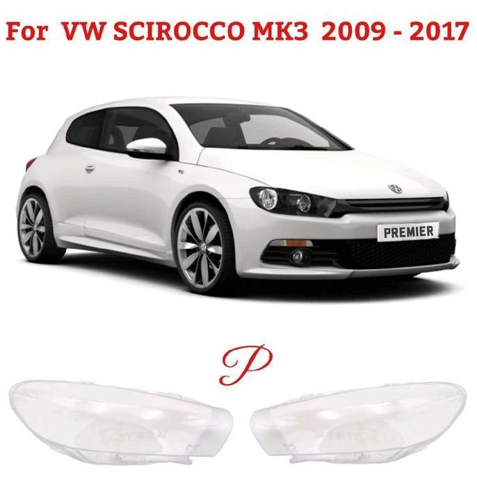 Promo Mika Headlamp Lens VW Scirocco 2008-2014 Diskon