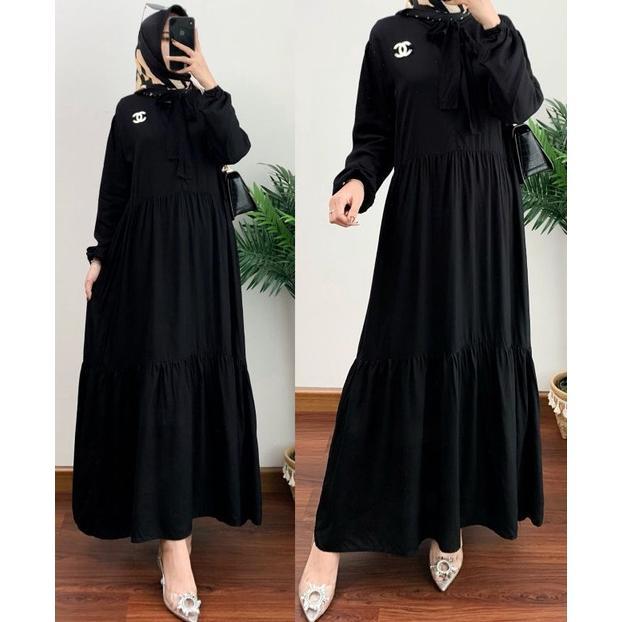 Gamis Hera Midi Dress Wanita
