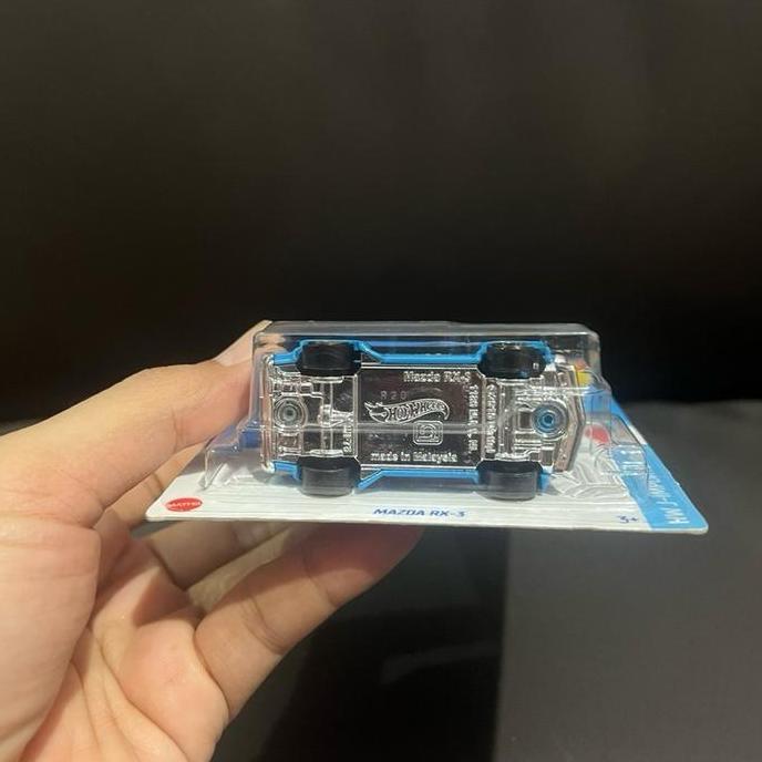 Promo Hot Wheels Mazda RX-3 Blue Recolor Kmart Exclusive FS 2022 Factory Sealed Diskon