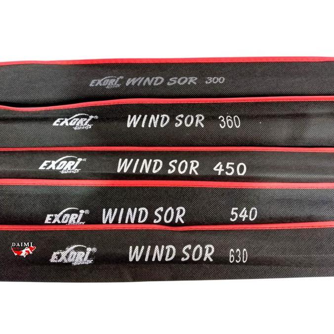 HARGA DISC - Joran Tegek Exori WIND SOR 300 360 450 540 630 Joran Pancing Tegek Carbon Hard