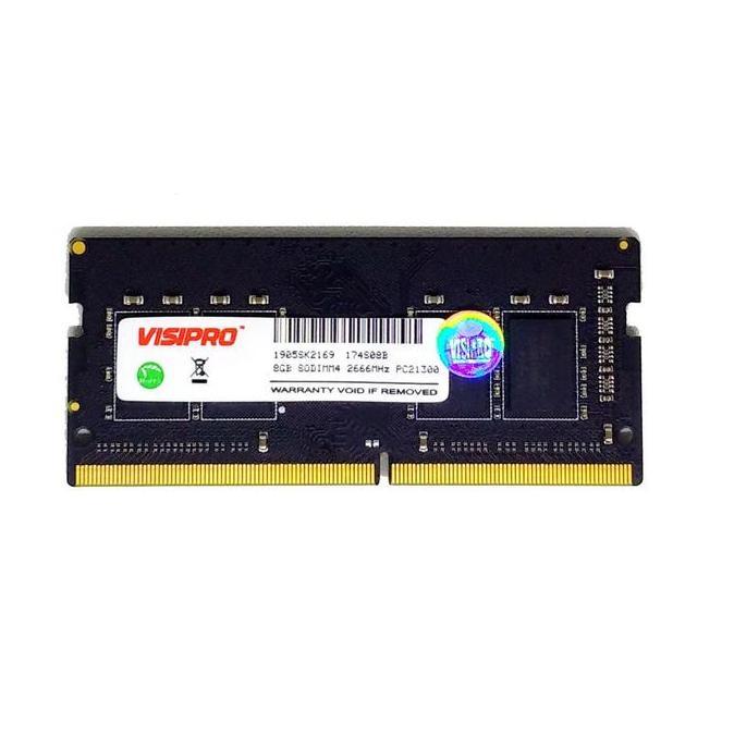 TERBARU - Memory / RAM 8GB DDR4 PC21300 VISIPRO SODIMM / LAPTOP