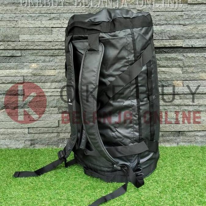 TERBARU - Tas Duffel Eiger 910005601 Layover 50 Folded Duffle 50L Black
