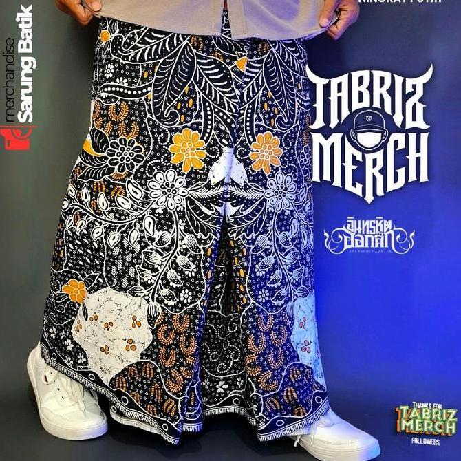 Disiniaja- Sarung Batik Motif Sekar Ningrat Putih Pekalongan Pria/Wanita Exclusive Hand Made Kekinia