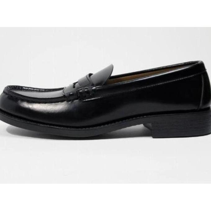 Haruta Loafers 6550 - Hitam, Model 6550, Desain Elegan, Warna Netral, Cocok untuk Berbagai Kesempata