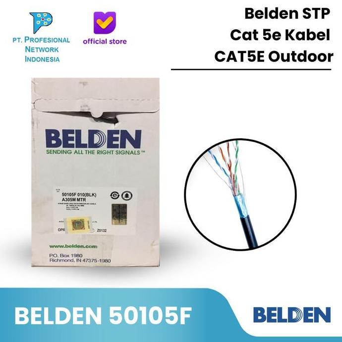 Inpoinpo- Kabel Lan Stp 50105F Outdoor Cat 5E Belden / Belden Stp Cat5 / Cat 5E