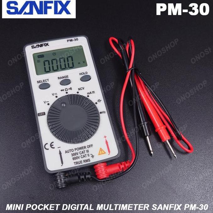 Mini Pocket Digital Multimeter Sanfix PM-30