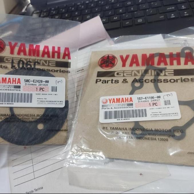 Paking Waterpump Vixion, Nvl Nva Mxking (2 Pcs) Yamaha 50C-E2428, 1S7-E1196 Restock