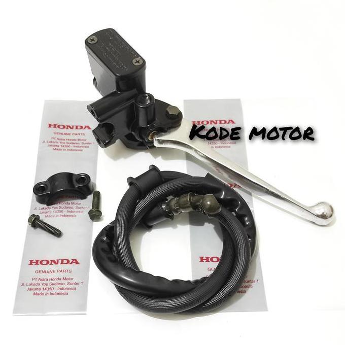 Master Rem Set Depan+Selang Rem Depan Honda Beat Karbu,Beat Fi, Beat E Restock