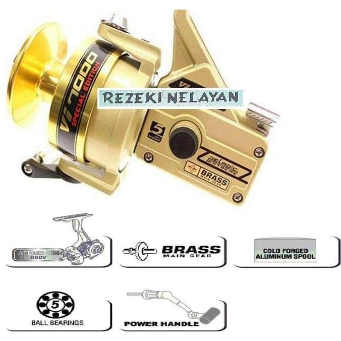 BEBAS ONGKIR - REEL VIKING SPECIAL EDITION