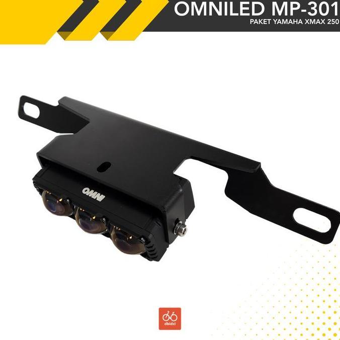 OMNILED BY ORIOS MP301 MP-301 LAMPU FOGLAMP LED 3 MATA PAKET PNP UNTUK XMAX OLD XMAX NEW CONNECTED 7