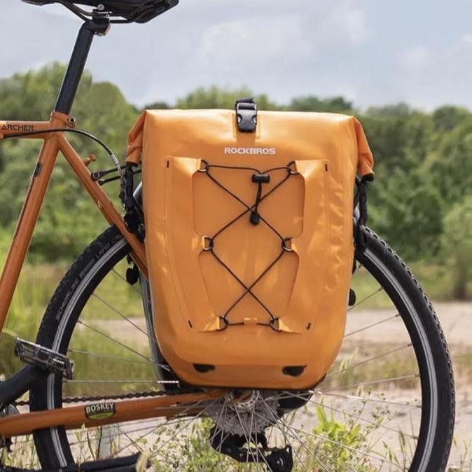 ROCKBROS TAS SEPEDA GRAVEL TOURING BICYCLE PANNIER WATEROOF BAG