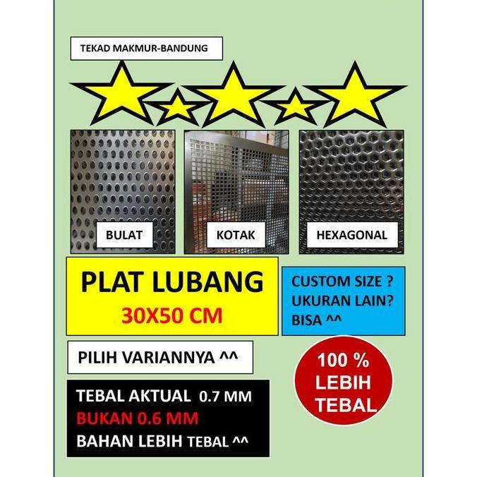 30x50 - Besi Ram Speaker - Ram Grill Lubang