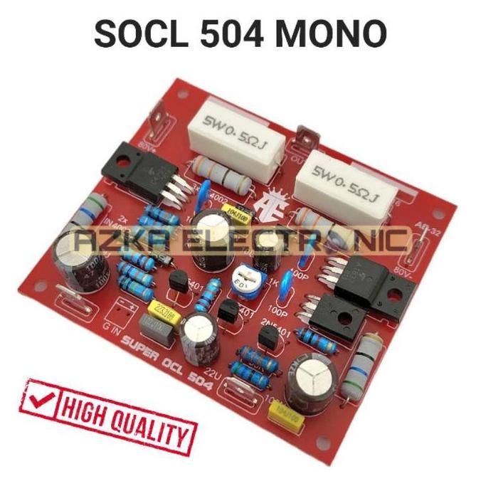 Kit Driver Power Amplifier SOCL 504 Mono