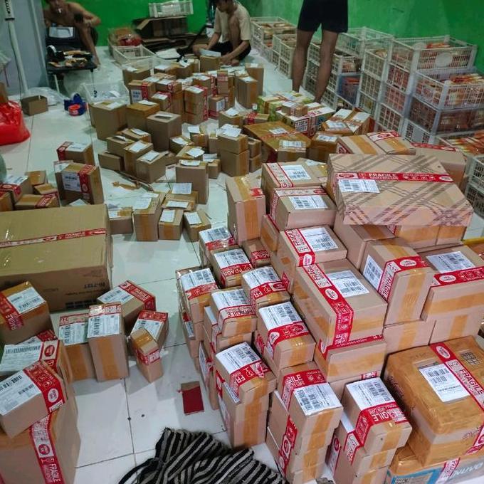 MAKARONI GANDUM PAKET JUALAN OCEP SNACK ISI 100 PCS Pak HS