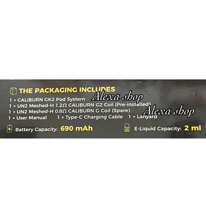 Original Uwell Caliburn GK2