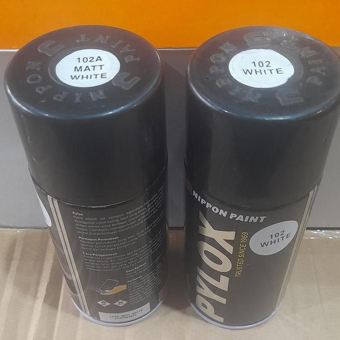 Troffice- Pilox / Pylox White 102 Pylox Putih Kilap / Pylox Matt White 102A Pilok Putih Doff Pilok A