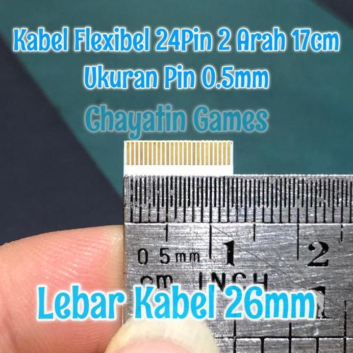 Kabel Flexibel Mekanik PS3 - BD Rom PS3 Slim 24 Pin Model 2 Arah 17cm