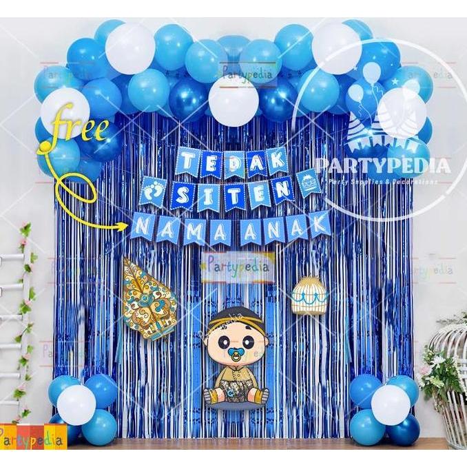 PAKET DEKORASI TEDAK SITEN ANAK LAKI-LAKI