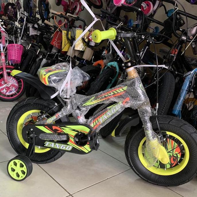 TERBARU - Sepeda Anak Laki BMX 12 Tango Ban Jumbo 3 - 6 Tahun