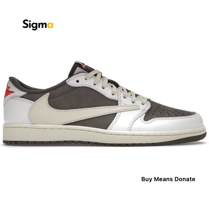 Sneakers Nike Air Jordan 1 Low OG Travis Scott Reverse Mocha