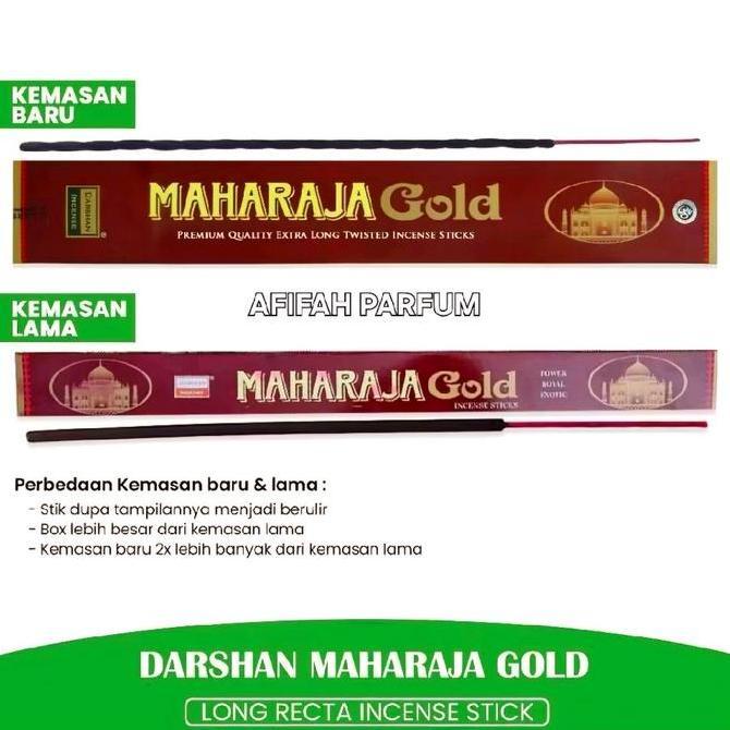Ready  Dupa Hio Maharaja Gold Nyala 3jam Besar Panjang -+48cm 1bungkus Isi 3batang Stick - Buhur Pen