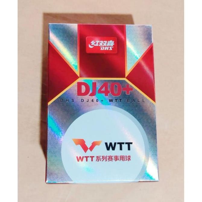 Bola Pingpong Dhs Wtt Original Bola Ping Pong Asli Warna Putih