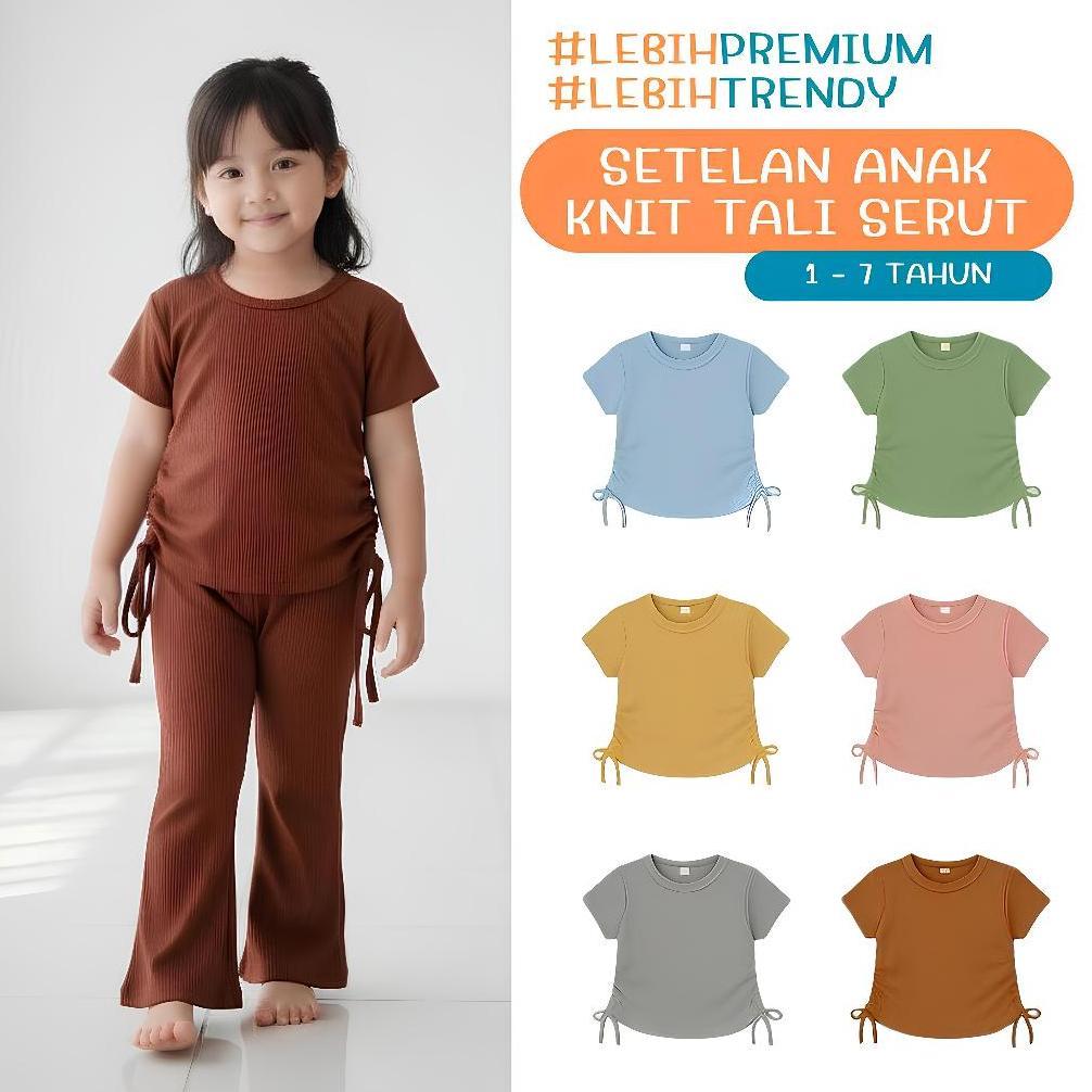 Baju Anak Perempuan | Setelan Anak Perempuan | Set Anak Perempuan Celana Cutbray